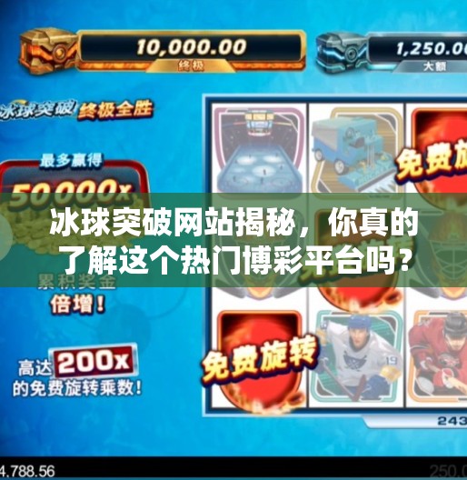冰球突破网站揭秘，你真的了解这个热门博彩平台吗？冰球突破的网站是什么